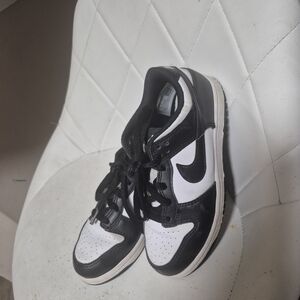 Nike Kids Black and White Sneakers